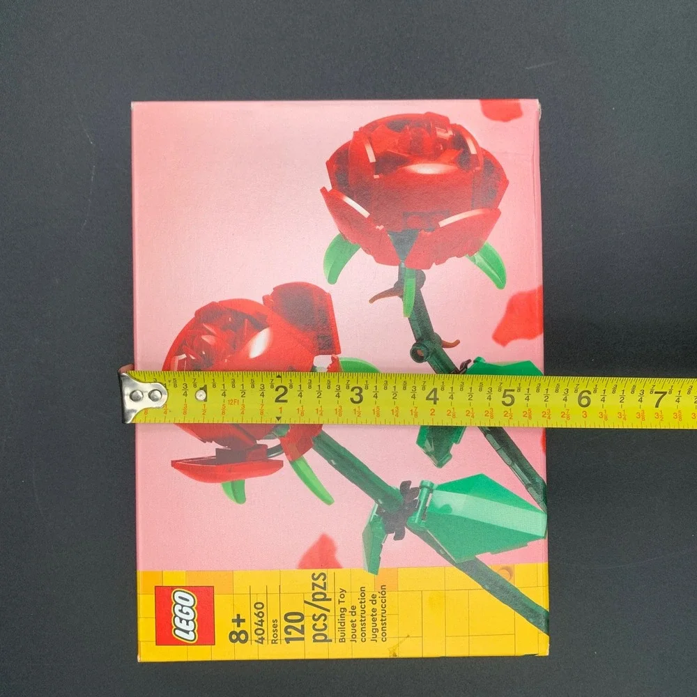 LEGO‎ Roses 40460 Building Toy Set 120 Pieces Red Flowers Open Box Sealed Bags